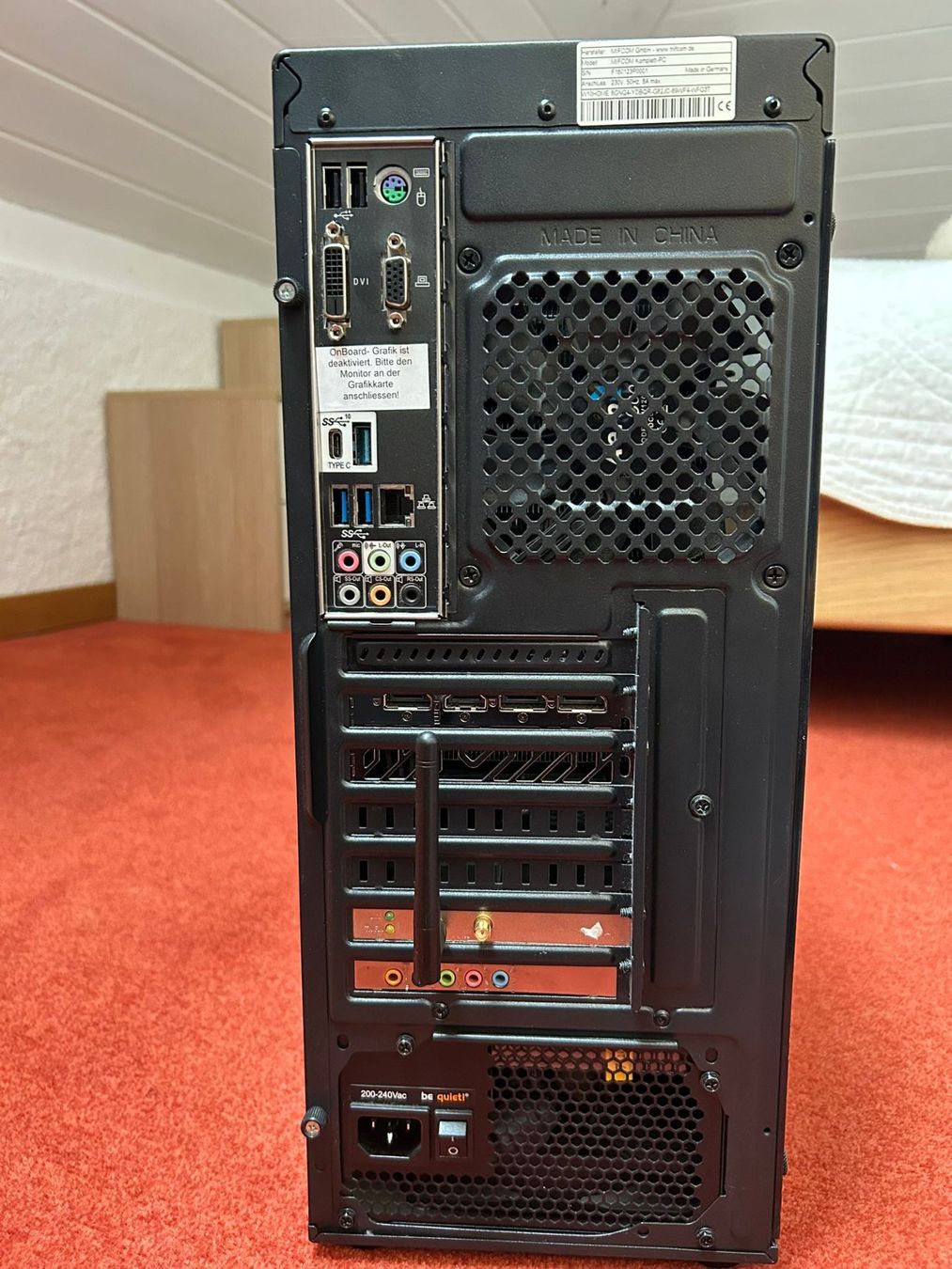 Intel PC: Gaming PC / I7-9700K - RX 6700 XT – Usato da Muri b. Bern venduto da man_gpd5 1