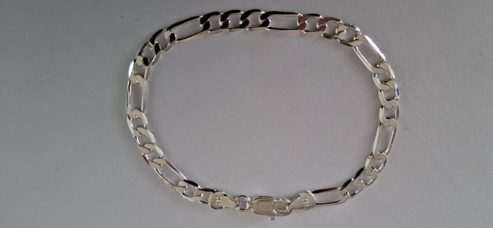 Bracelet Gourmette En Argent Massif – Élégant Et Intemporel