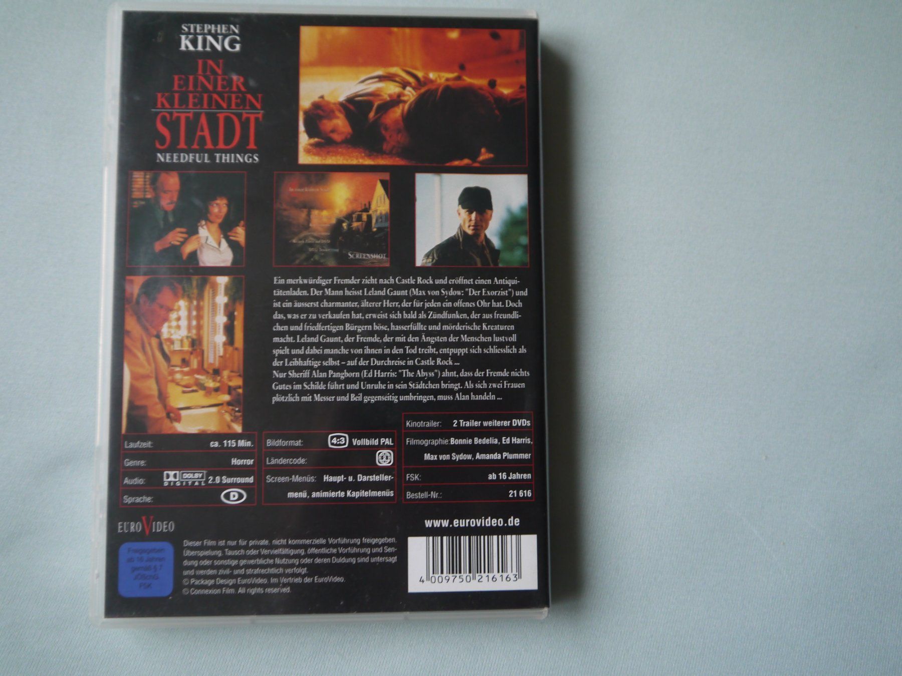 Alle DVDs: Stephen King - In einer kleinen Stadt- Needful Things – Gebraucht aus Hagendorn von Blaf 1