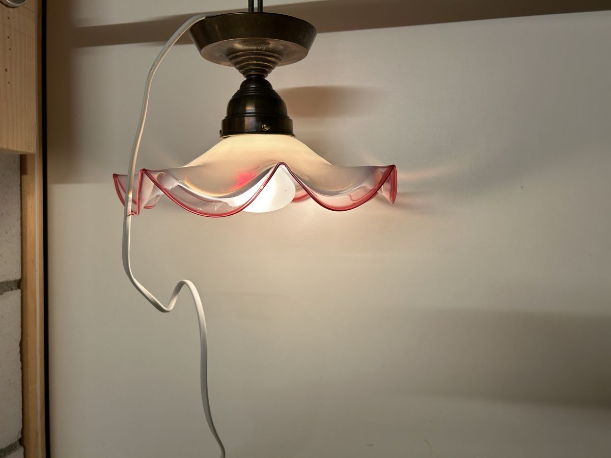 Lampadari & plafoniere: Antike Lampe Deckenleuchte Shabby Chic Retro Deko – Usato da Lanzenhäusern venduto da vic63