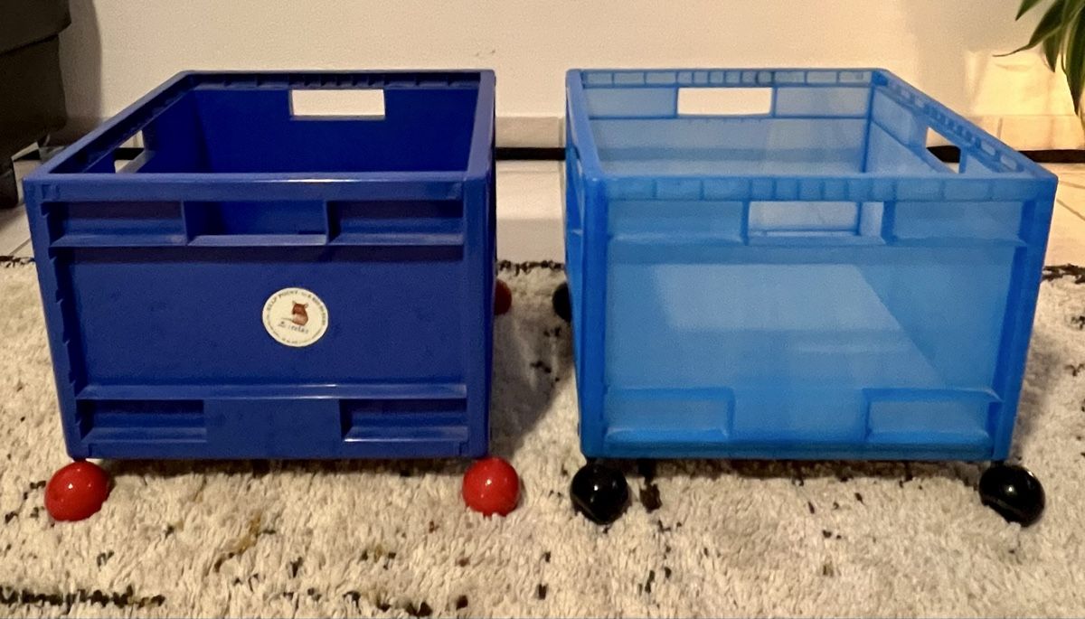 Ikea Contenitori & Simili: 2er Set Ikea Vintage Rollboxen – Usato da Hunzenschwil venduto da Madachica