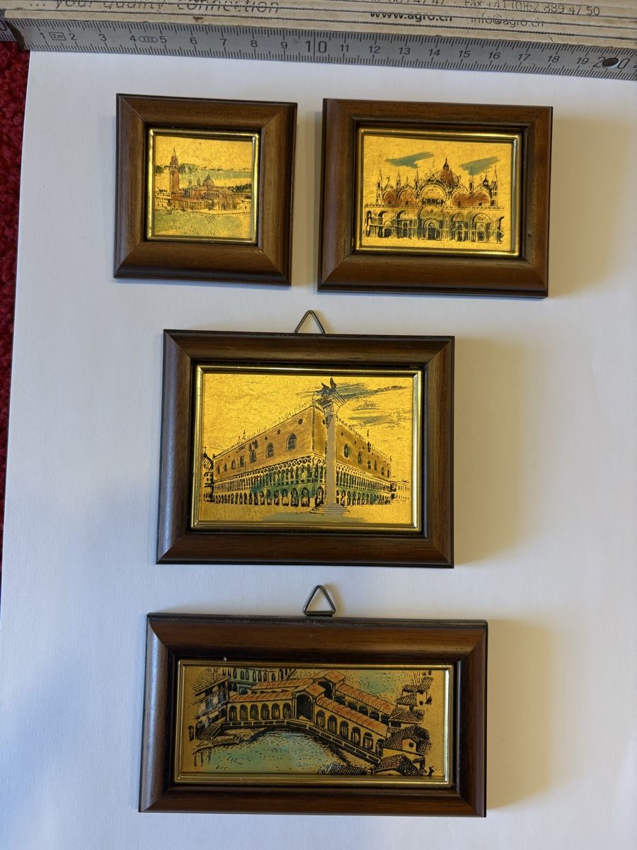 Foto & Immagini: Miniatur Wandbildern mit 22kar Blattgold  – Usato da Murten venduto da Tzaugg 4