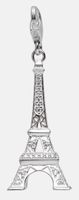 Thomas Sabo Charm Anhänger Eiffelturm Paris Silber 925 NEU