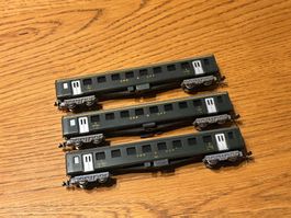 L2400: 3 SBB Personenwagen (Spur N)