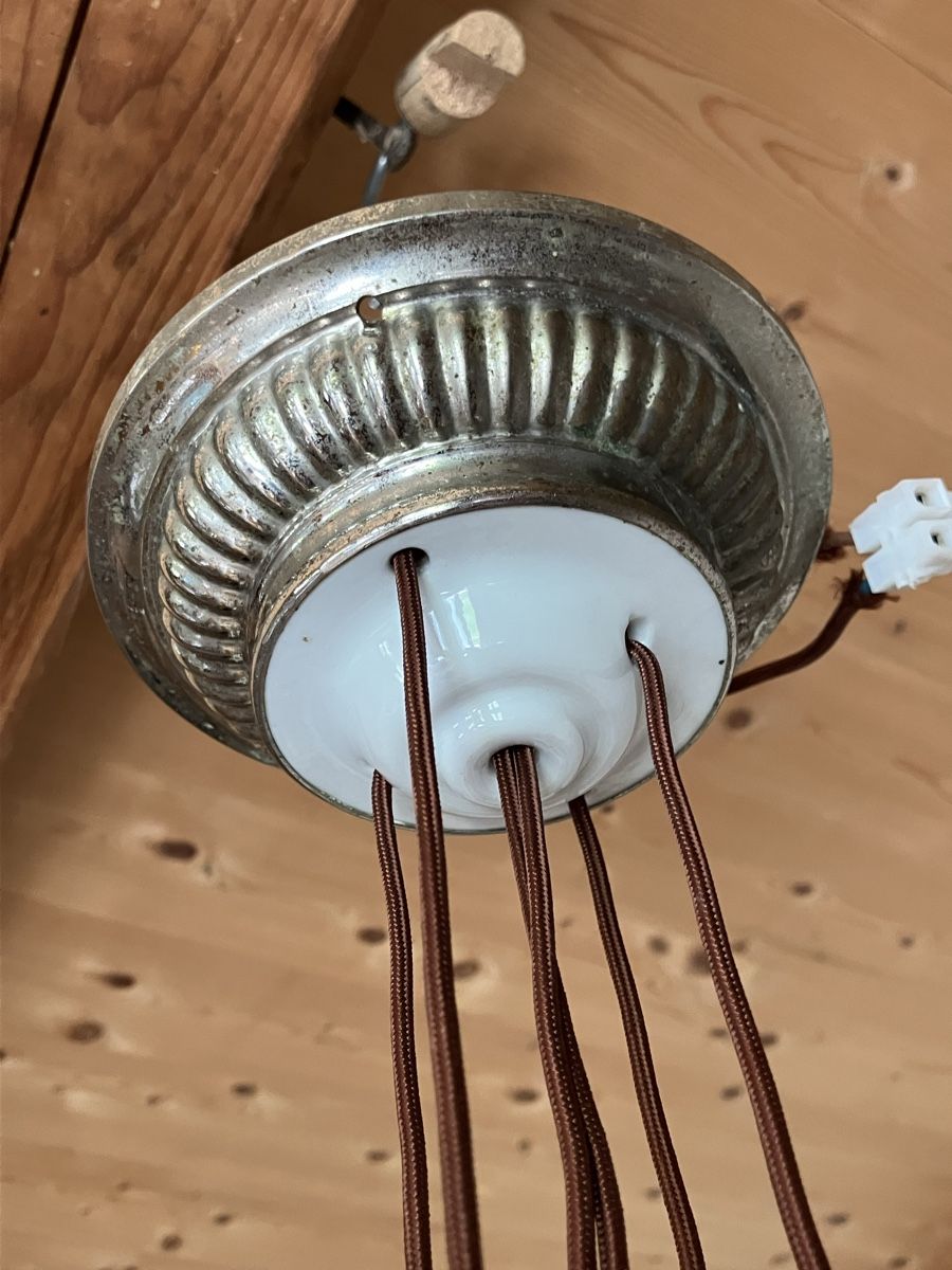 Lampade: Zuglampe höhenverstellbar, Textilkabel – Usato da Neftenbach venduto da 889095 7