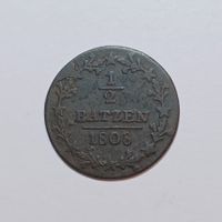 1/2 Batzen 1808 Aargau