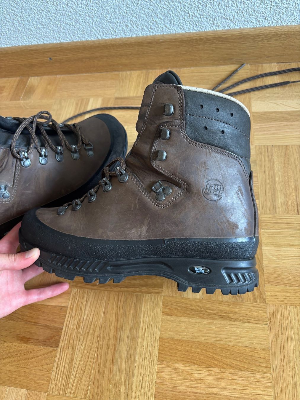 Hanwag Scarpe da uomo: Hanwag Yukon 40.5 – Usato da St. Gallen venduto da sam_8fc9 1