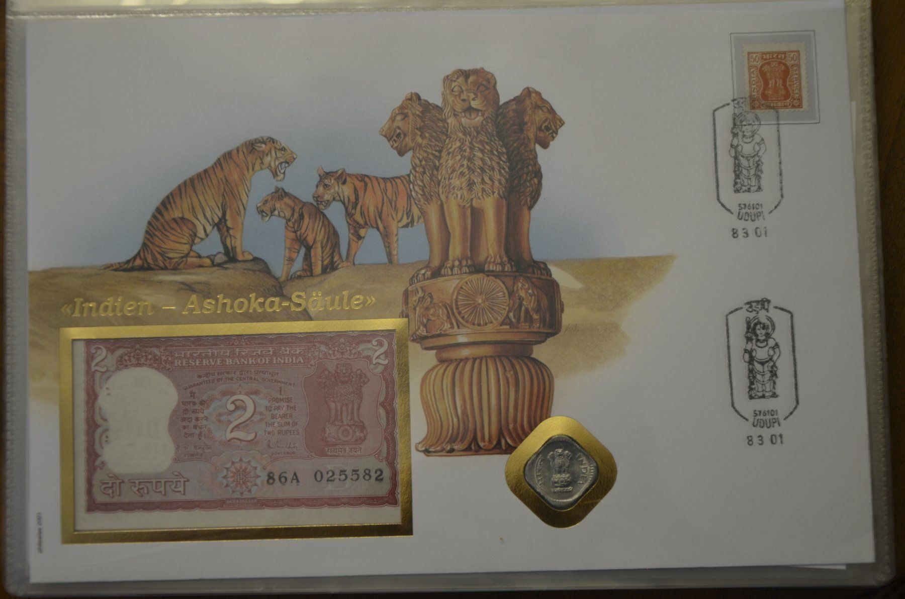 Banconote: 11 Banknotenbriefe mit Münzen – Nuovo (secondo la descrizione) da Wetzikon ZH venduto da bausie 6
