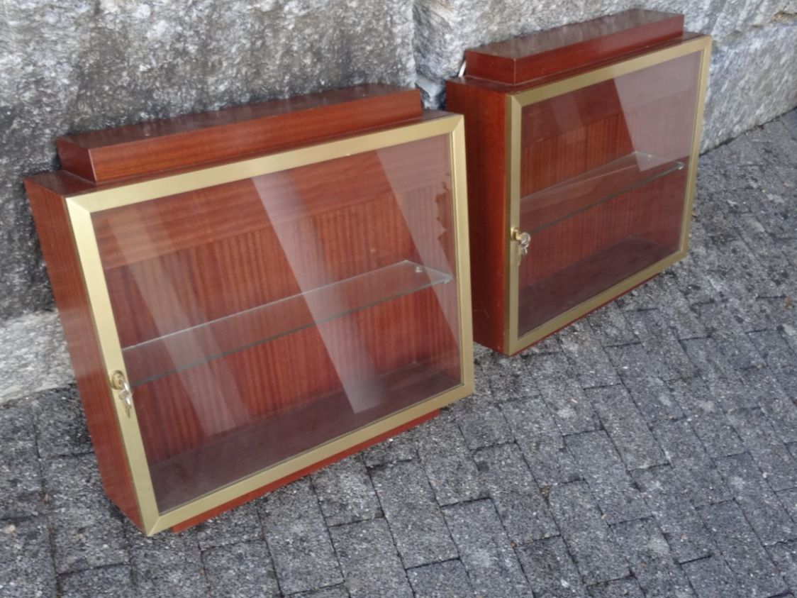 Vetrine: 2 alte massive Wandvitrinen abschliessbar – Difettoso da Lupfig venduto da JUTA09