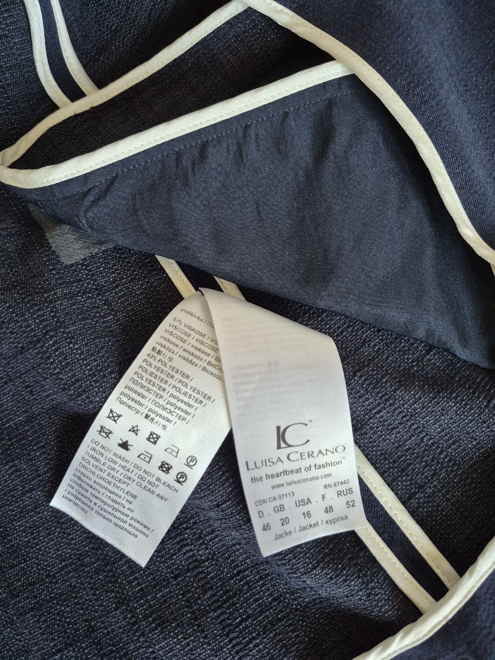 Luisa Cerano Completi & Tailleur: Luisa Cerano costume – Usato da Bern venduto da dasgesuchtobjekt 6
