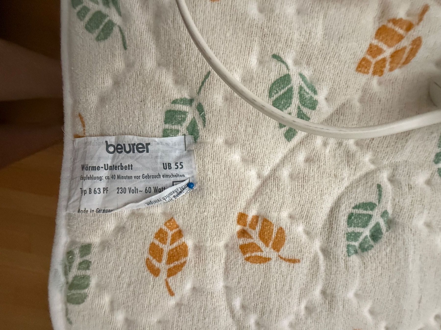 Coperte: Coperta elettrica Beurer – Usato da Castel San Pietro venduto da Cabbio33 1