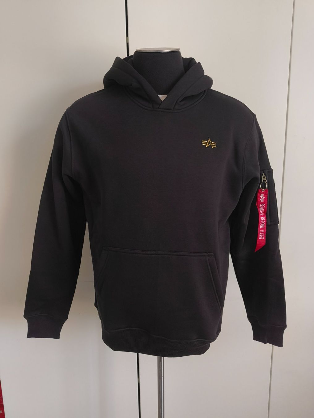 Alpha Industries Maglioni & Felpe: Alpha 3D small Logo Hoody, Grösse XL – Nuovo e nell'imballaggio originale da Uitikon Waldegg venduto da PJLS1