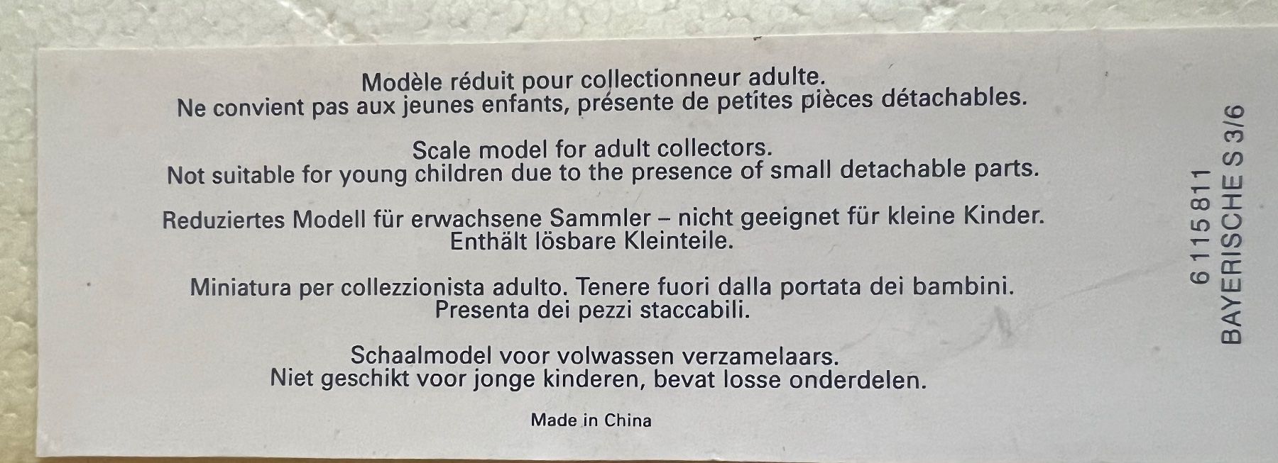 Kit di modellismo & Modellini statici: Eisenbahnmodell: Bayerische S 3/6, OVP – Nuovo (secondo la descrizione) da Adliswil venduto da Myxin 4