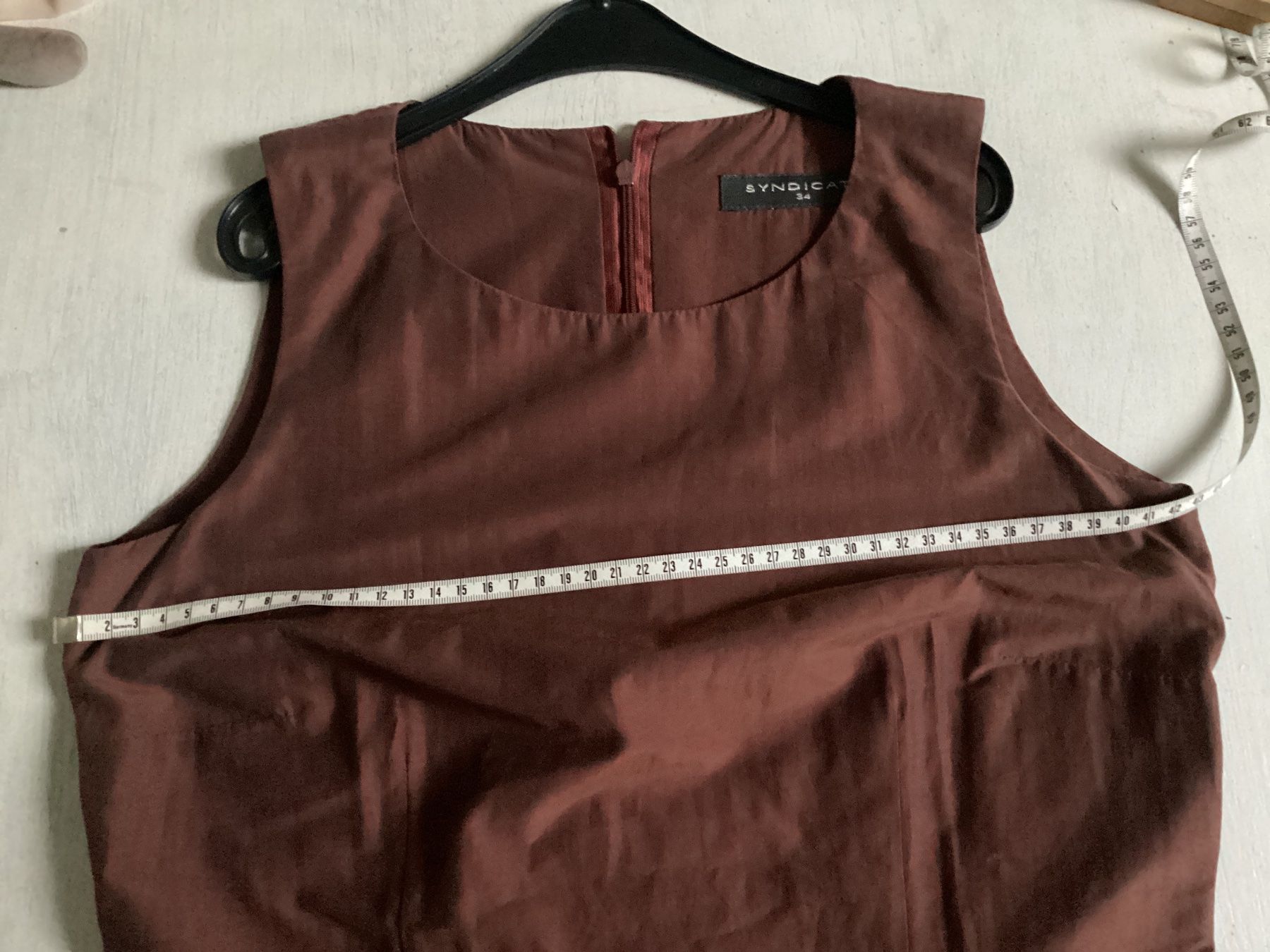Vestiti: SYNDICATE schönes, elegantes, ärmelloses Kleid  Gr. 34 – Usato da Homberg b. Thun venduto da Homata 3