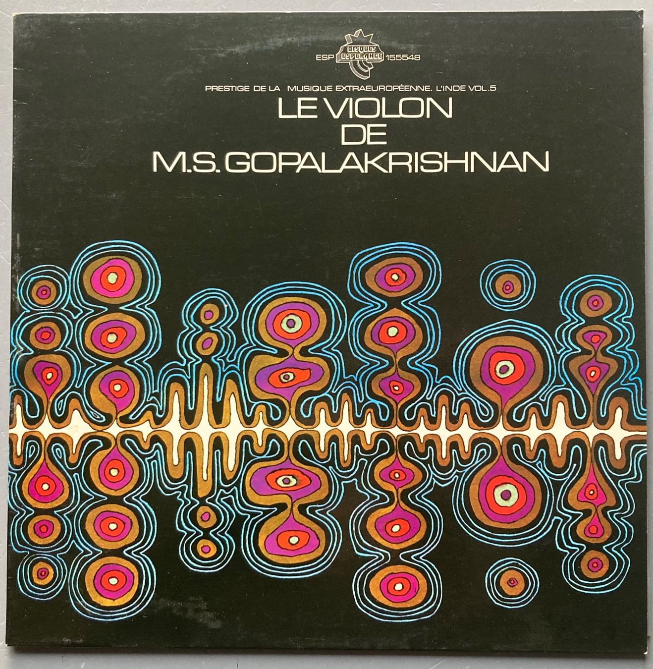 Dischi in vinile: M. S. GOPALAKRISHNAN - LE VIOLON DE M. S. GOPALAKRISHNAN – Usato da Poliez-Pittet venduto da Newtown-Records