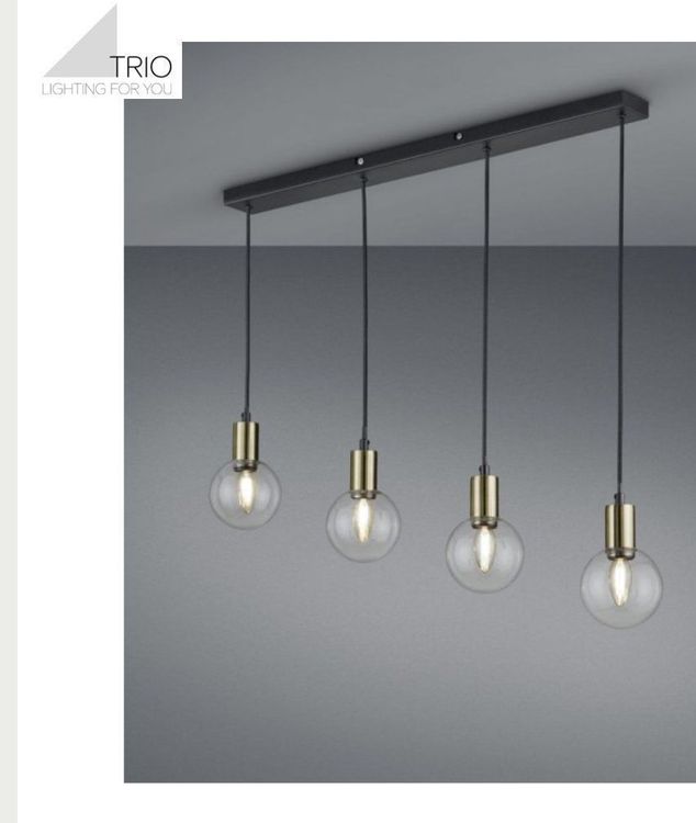 TRIO Leuchten Lillesand lampada a soffitto con ventilatore, E27
