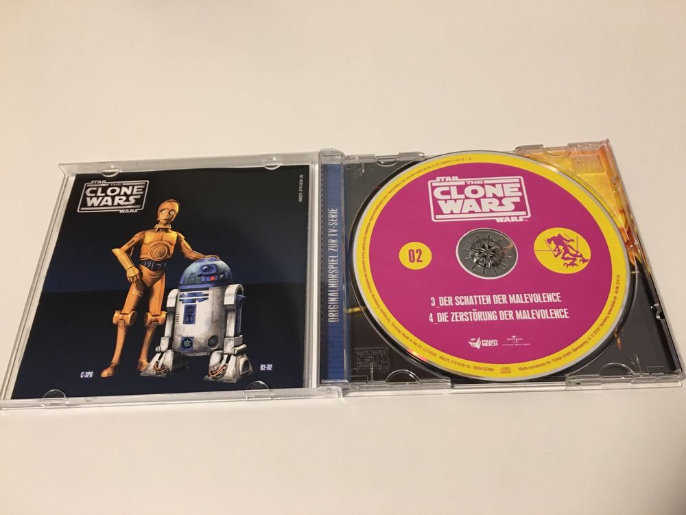 3 CD Hörspielbox The Clone Wars Nr 1 3 Lucasfilm 2014 (Gebraucht