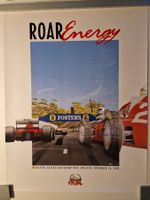 F1-Plakat vom Grand Prix von Australien von 1990. 500.GP