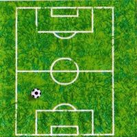 2 Servietten  Fussball Platz