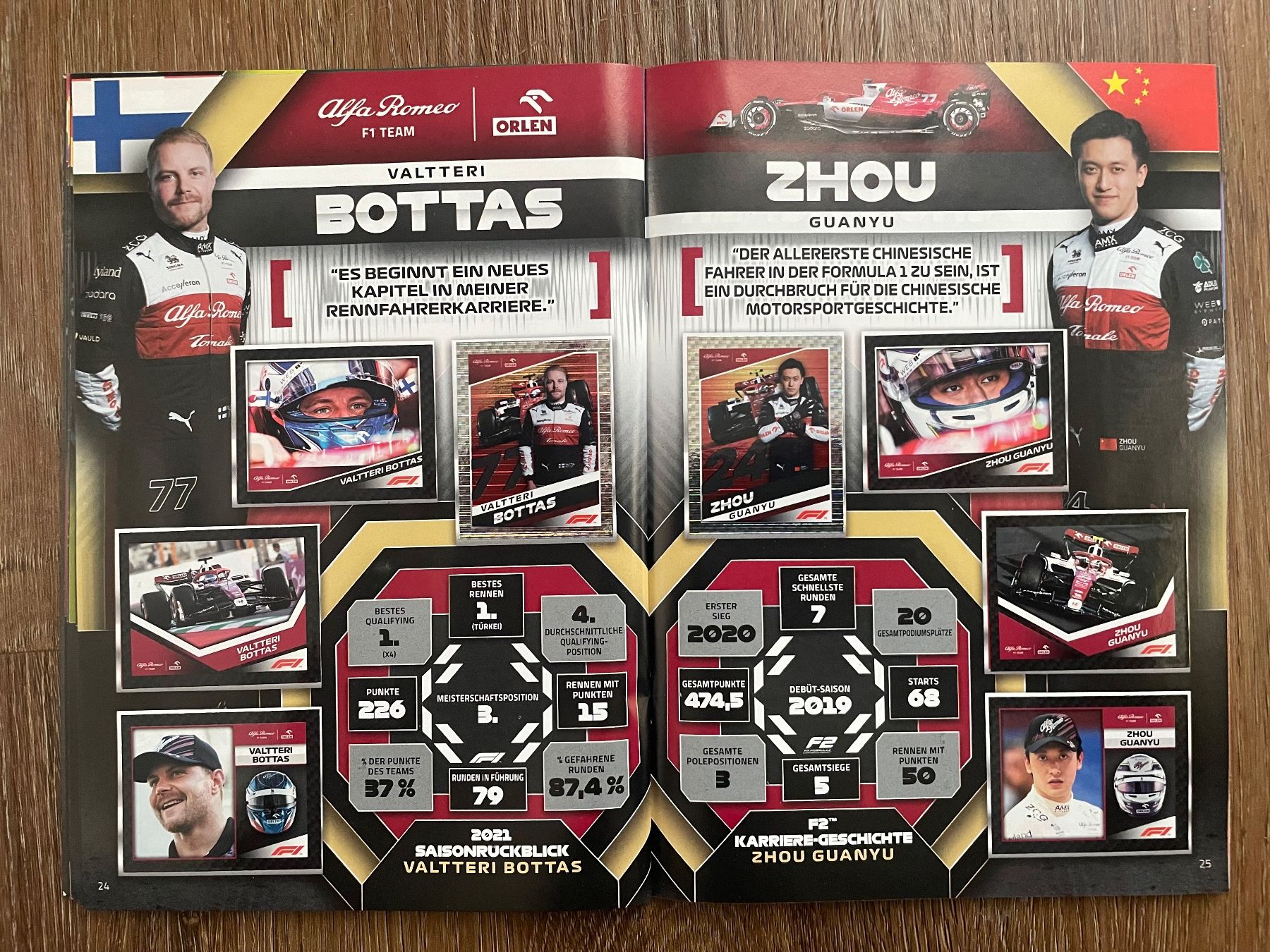 Topps Carte collezionabili: Formel 1 Saison 2022 Stickeralbum NEU – Nuovo e nell'imballaggio originale da Winterthur venduto da Nuri1 6