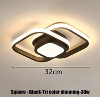 Plafonnier moderne à LEDs pour chambre salon couloir ect...