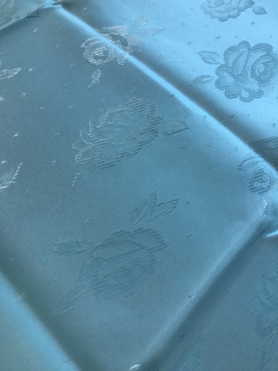 Altra biancheria da tavola: Tischdecke, hellgrün mit Rosenmuster, Neu – Nuovo e nell'imballaggio originale da Dübendorf venduto da nela123 3