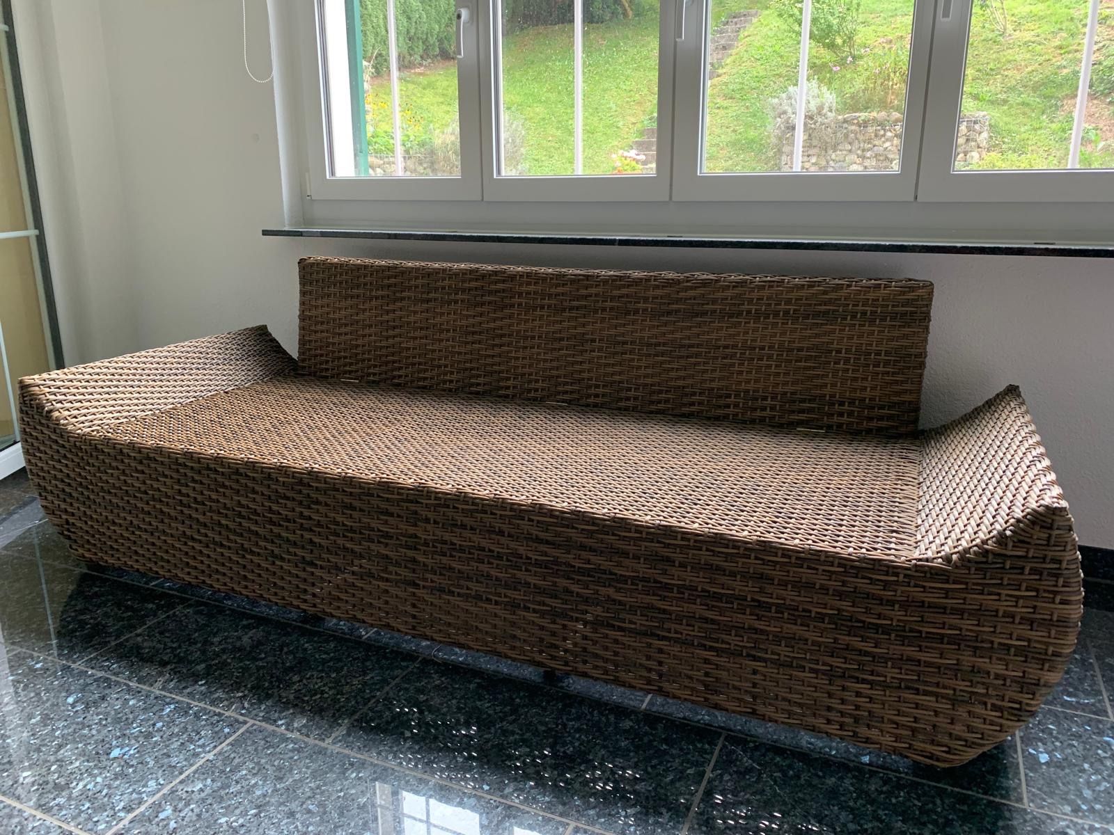 Conforama Divani: Gartenmöbel, 2 Sofas mit Polster, 3 Jahre alt – Usato da Wila venduto da teddy09
