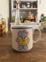 Tasse enfant vintage Babar & Céleste Ebersberg Bavaria