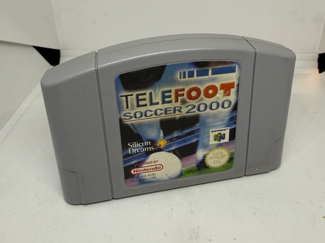 Nintendo Giochi: TeleFoot Soccer 2000 N64 Nintendo – Usato da Dietlikon venduto da NESFEVER