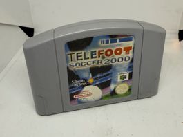 TeleFoot Soccer 2000 N64 Nintendo