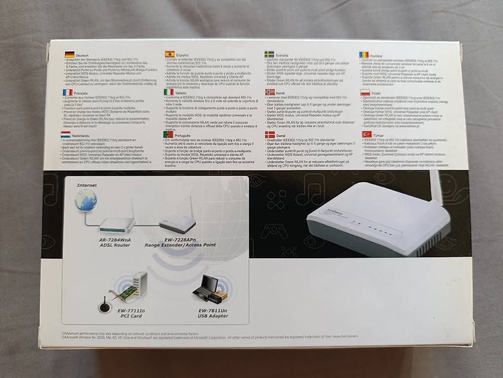 Modem & Router: Edimax 150Mbps Wireless Access Point / Range Extender – Nuovo (secondo la descrizione) da Lugano venduto da Lucolos 4