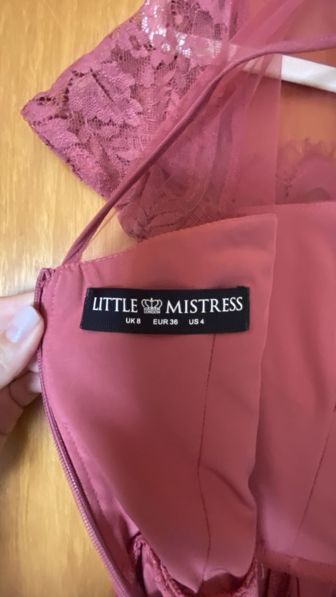 Zalando Vestiti: Abendkleid lang rot mit Spitze Grösse M/36 – Usato da Köniz venduto da dia_rs6m 3