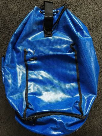 Swissair Blachentasche Reisetasche Rucksack Flugzeug Outdoor