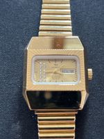 Damen Uhr TD Dorly Goldfarben 21 Jewels Handaufzug Vintage