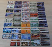 Taxcard Diverse Sammlung Set 44 Stück #1071