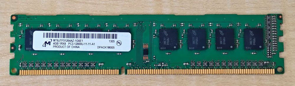 Memoria / RAM: Micron 4 GB DDR3-1600 RAM - NEU – Nuovo (secondo la descrizione) da St.Gallen venduto da Pheban