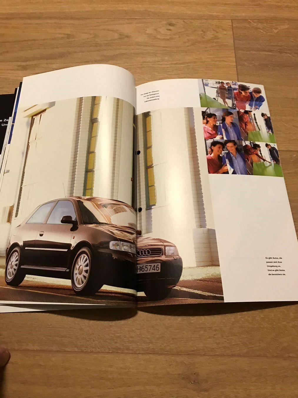 Audi Dokumente: Audi A3 Prospekt 1997 oder 2000 – Gebraucht aus Freienstein von Golfbueb 6