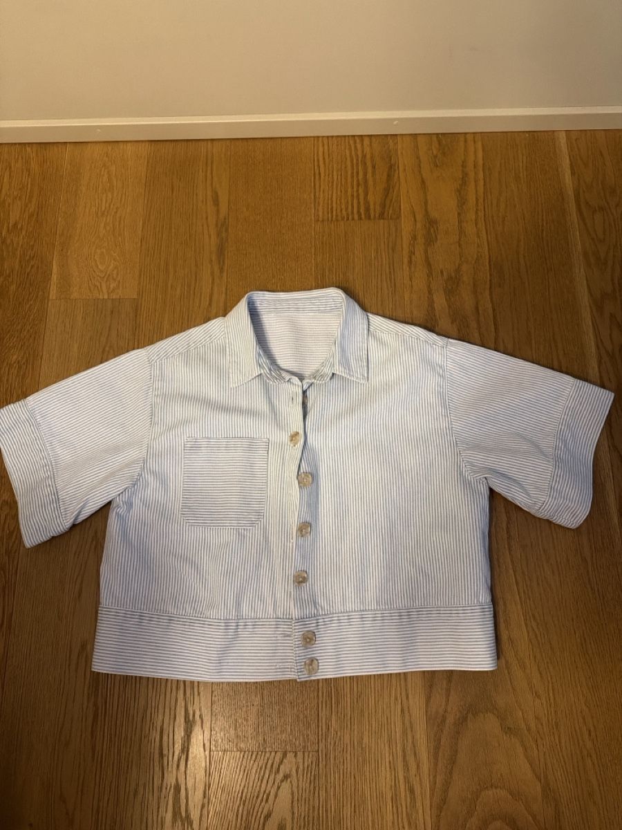 Giacche: NEUES Overshirt Gr 36/38 oder S/M, 100 % Baumwolle, wie OPUS – Nuovo (secondo la descrizione) da Bellach venduto da jba03 2
