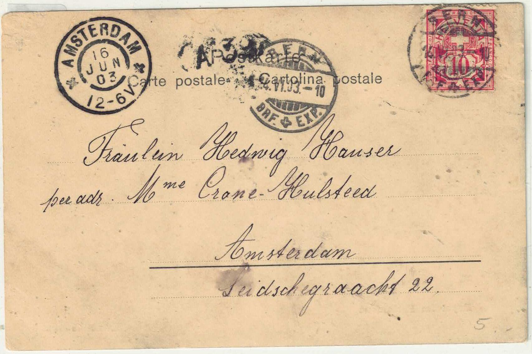 Cartoline postali: Bern - Foyer im Parlement – Usato da Ettingen venduto da Kartenplanet 1