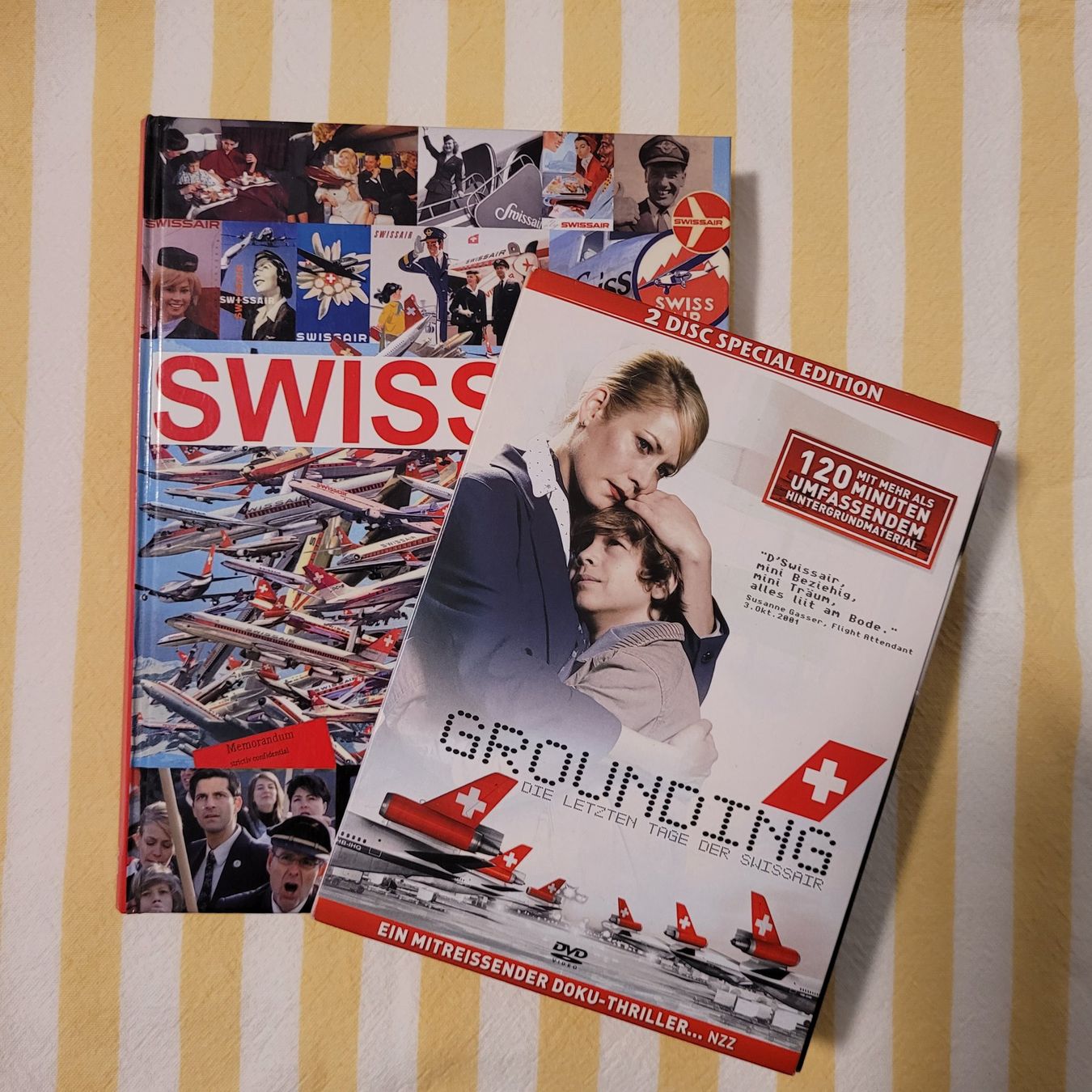 Tutti i DVDs: Swissair Grounding Buch und DVD – Usato da Würenlos venduto da Felisha