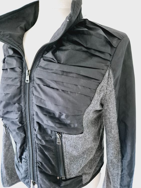 Veste Marc Cain – Taille 36 – Jaune – 57% Coton, 43% Lin – Occasion Très Bon état