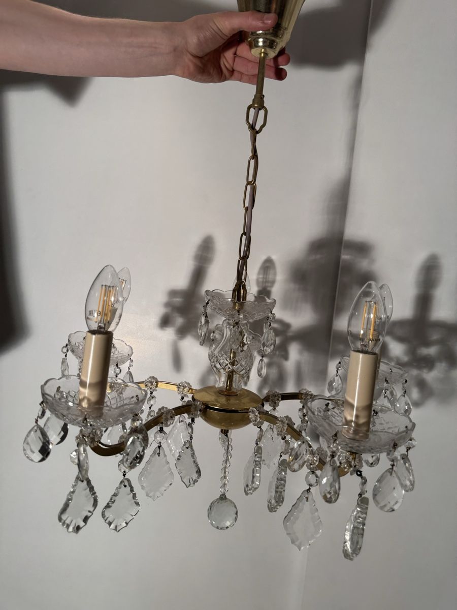Lustres & lampes de plafonds: Kronleuchter mit LED‘s – D'occasion à Zürich par tuffcookie 3