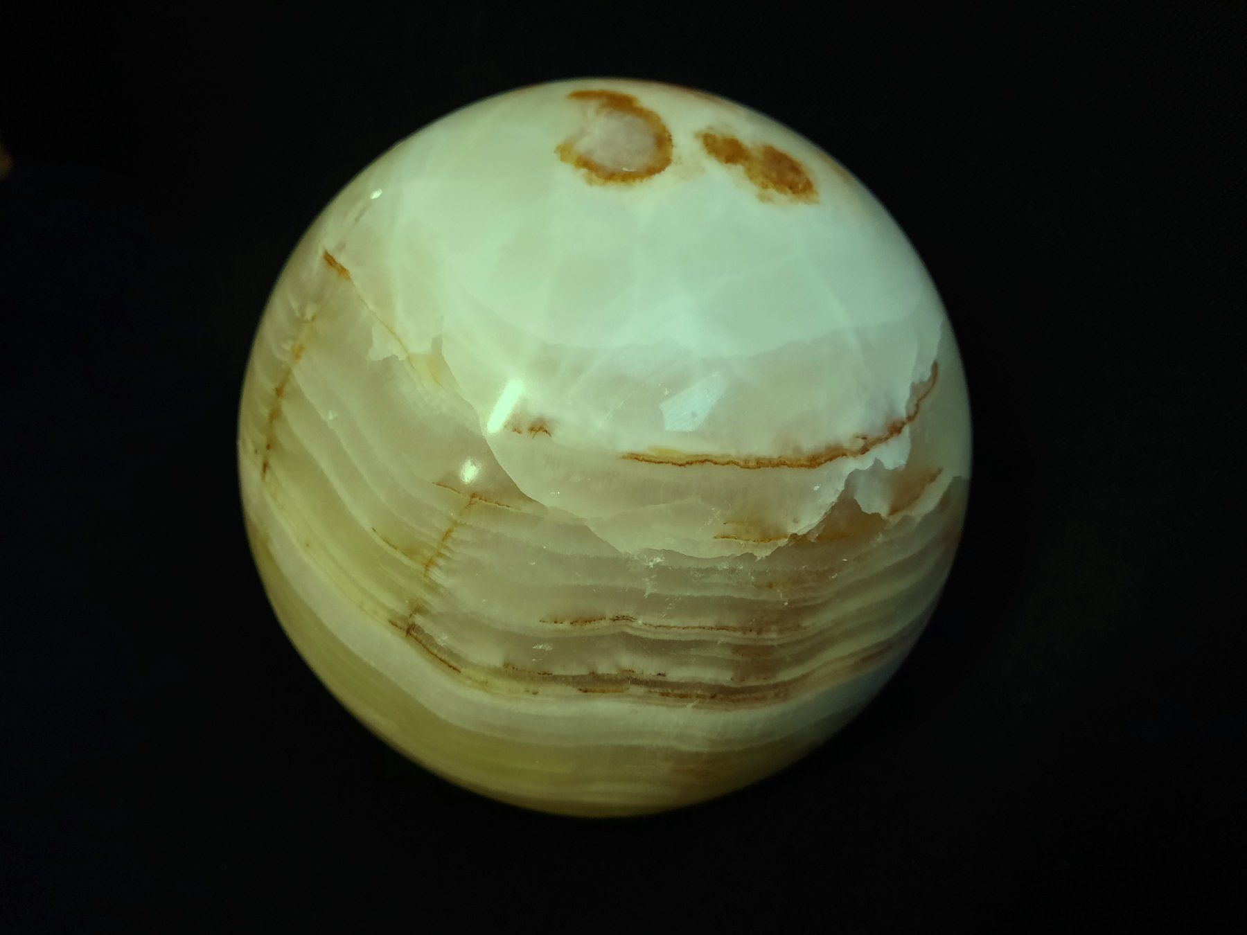 Minerali & Pietre curative: ONYX-Steinkugel 2.92Kg – Usato da Beinwil am See venduto da Restwert_Beinwil 6