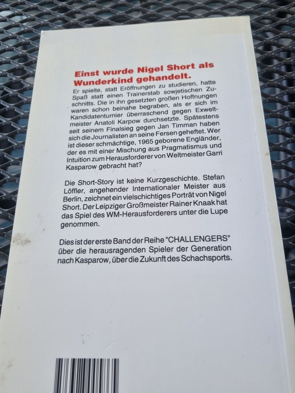 Livres: Schachbuch So spielt Nigel Short – D'occasion à Muttenz par Langerochade 1