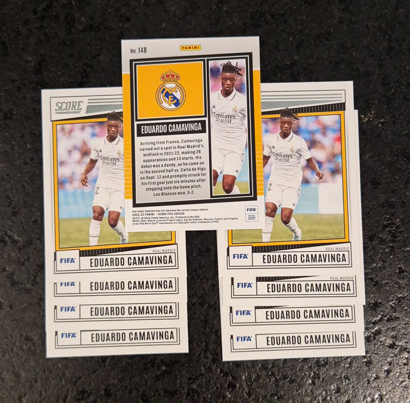 Topps Carte collezionabili: 9x Eduardo Camavinga - Real Madrid - Panini – Nuovo (secondo la descrizione) da Burg AG venduto da Danoe 1
