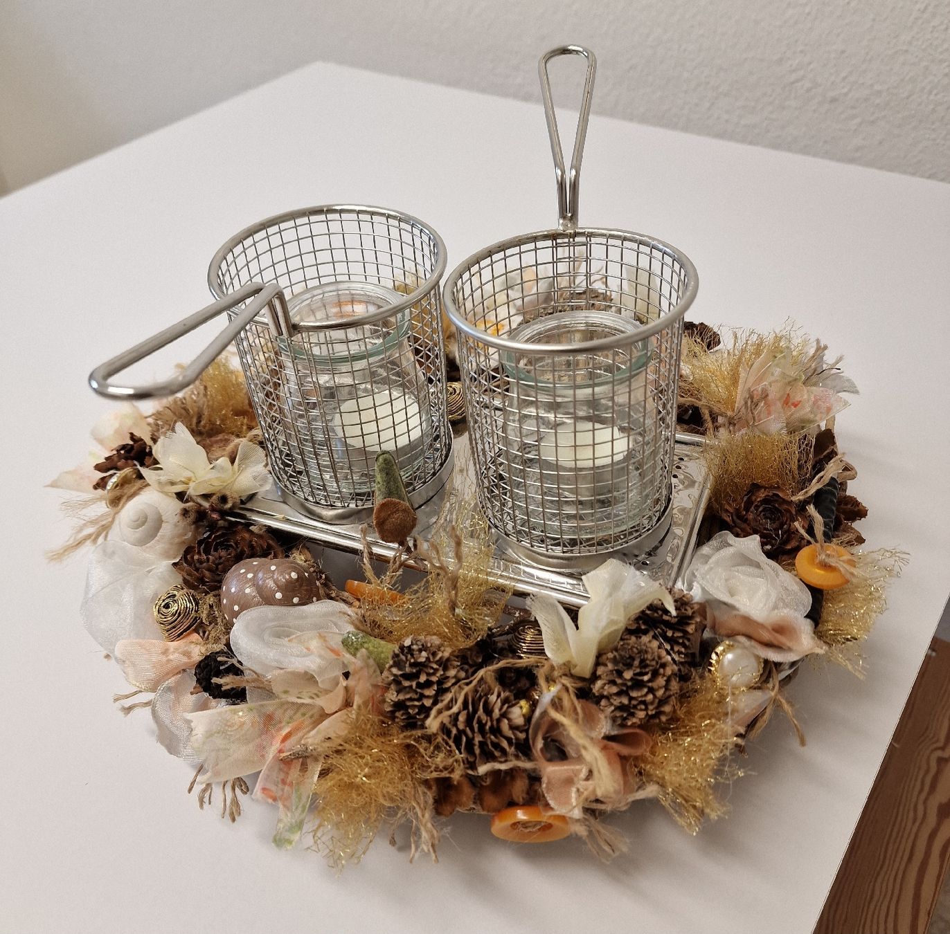 Alle Dekorationen: Tischdekokranz mal anders! Originelle Tischdeko – Neu (gemäss Beschreibung) aus Gossau SG von ush_db7j 4