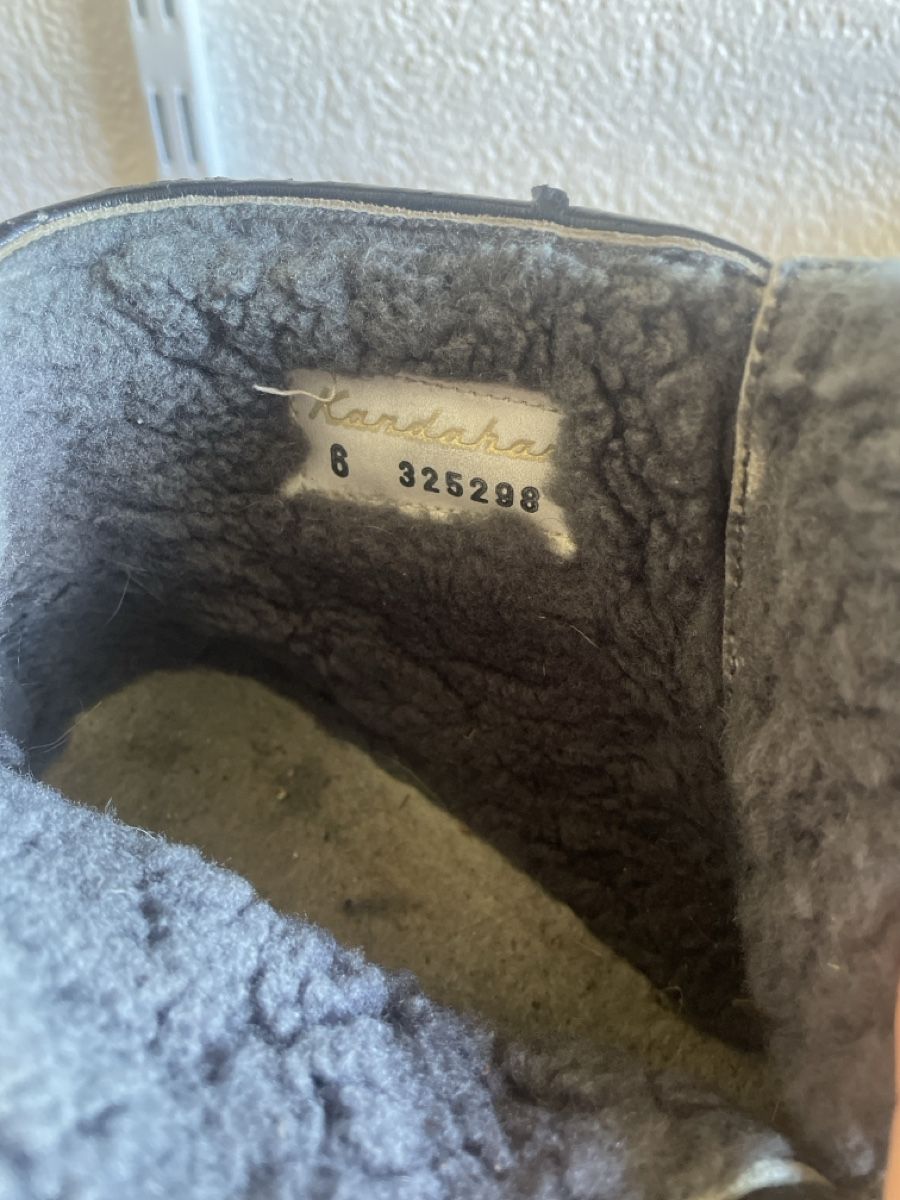 Kandahar Scarpe da donna: Bottines Kandahar noir fourrées – Usato da Martigny venduto da Lea_lucci 3
