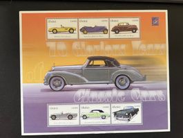 Ghana Auto 70 Classic Cars Grossblock ** Luxus (B55)