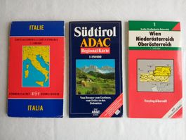 Strassenkarten aus den 90er Jahren
