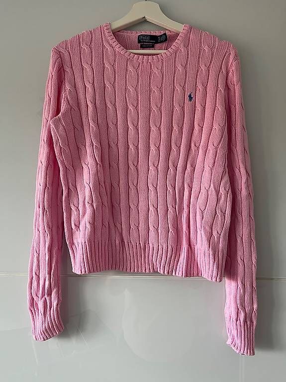 Pulls & Sweat-shirts: Strickpullover Polo Ralph Lauren pink – Neuf (Voir description) à Niederried b. Kallnach par mae_96vx